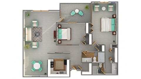 The Alder Deluxe Floor Plan | Preserve West at Preserve West, Madison, WI, 53711